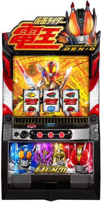 仮面ライダー電王 スマスロのタイトル画面とリールデザイン